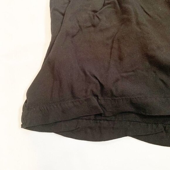 5/$25 BB Dakota by Steve Madden black high waist drawstring tie flowy shorts - 4 - Picture 2 of 9